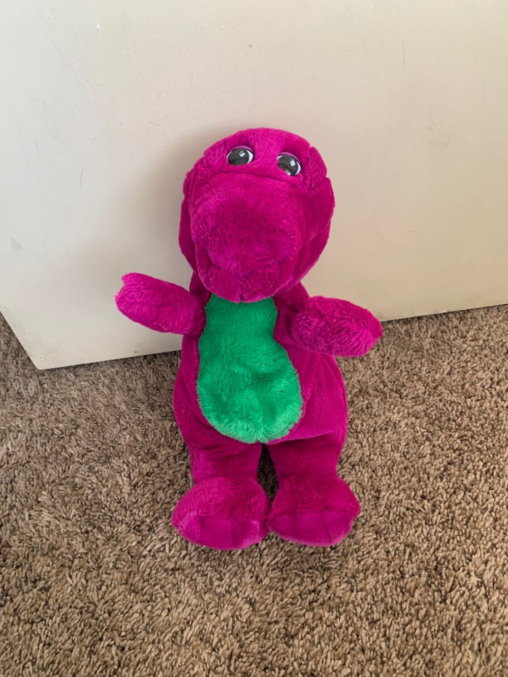 Barney 1992 Lyons Group by Golden Bear 12" Plush Stuffed Animal Toy